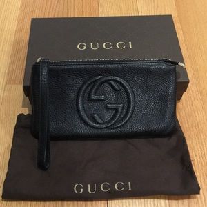 Gucci wristlet